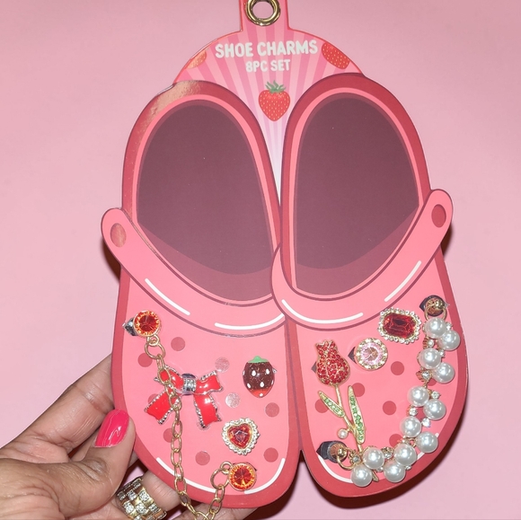 Shoes - 8pc Shoe Charms Set
